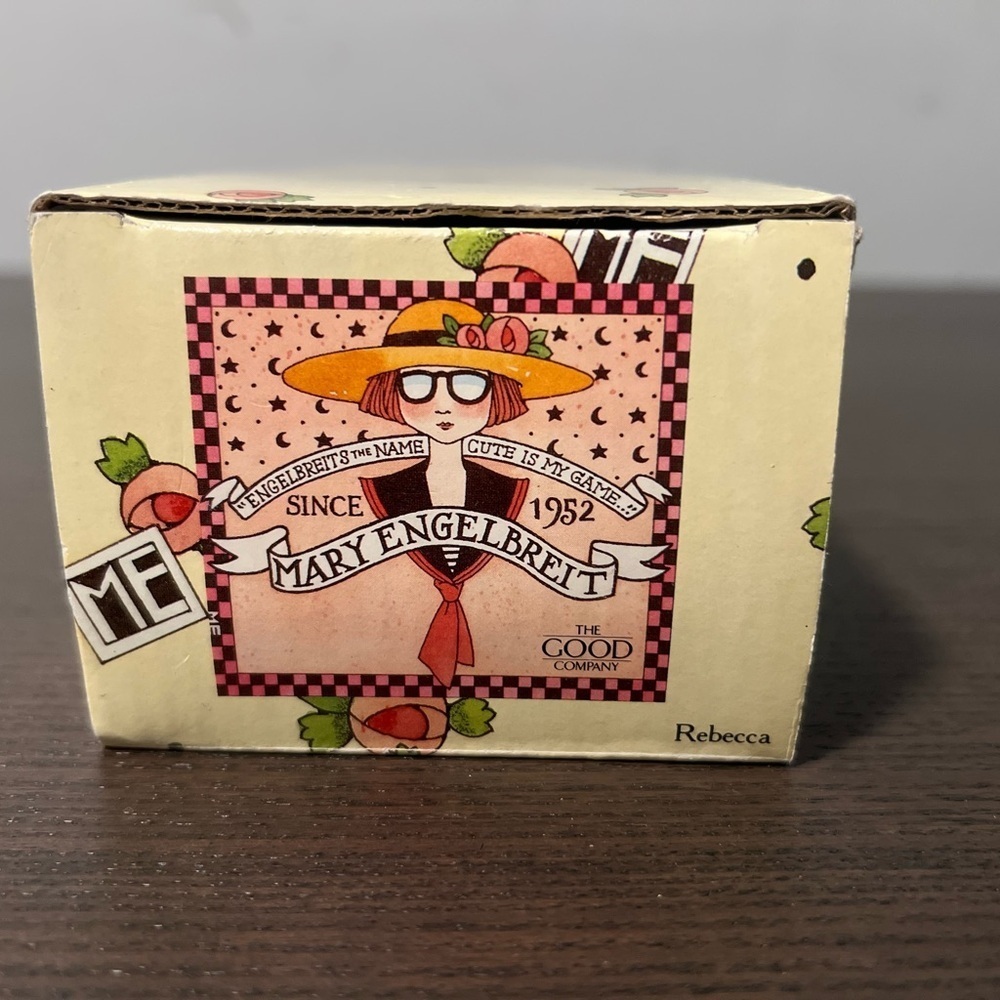 Mary Engelbreit The Good Company Rebecca  8” Porcelain Doll Vintage with tag - Picture 12 of 12